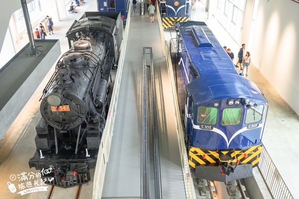 ▲▼苗栗新景點【苗栗火車頭園區】最新門票資訊&設施體驗,必搭小火車遊園.近距離與蒸汽火車合影趣味十足。（圖／部落客滿分的旅遊札記授權提供）