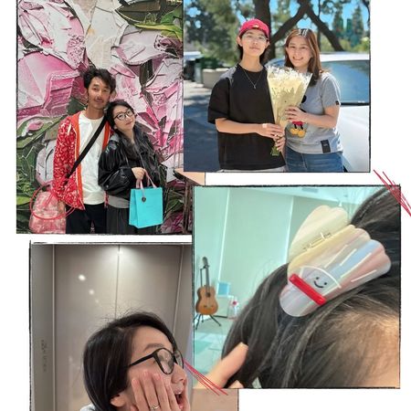 ▲陶晶瑩過母親節，兩個小孩都不在台灣（圖／翻攝自Instagram／momoleelee）