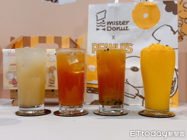 ▲▼「Mister donut」驚喜找來PEANUT漫畫人氣角色「SNOOPY」、「查理布朗」變身成超萌甜甜圈。（圖／記者蕭筠攝）