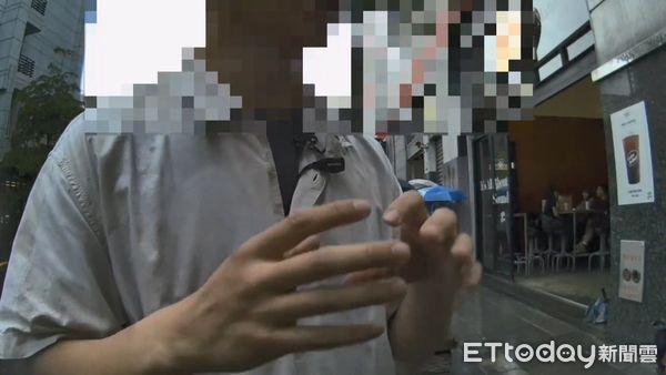 ▲兩正妹在信義區用餐遭男子偷拍，熱心店員向警方說明當時情況。（圖／記者張君豪翻攝）