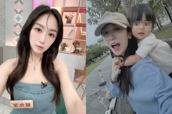 外送用▲▼蔡允潔情緒失控「動手打小孩」聽女兒喊1句話心碎哭了。（圖／翻攝自Facebook／蔡允潔（蔡小潔））