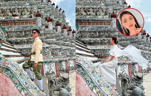 ▲李唯楓（左圖）和Min（右圖）熱戀時，數度在IG留下一同到國內外旅遊的蹤跡。（翻攝自李唯楓、mmtsai IG)