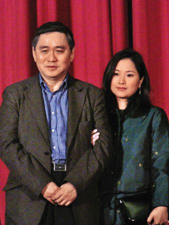 王文洋與前女友呂安妮分手後，2人為兒子的就學問題曾對簿公堂。（林筱穎攝，翻攝自狠攪社）