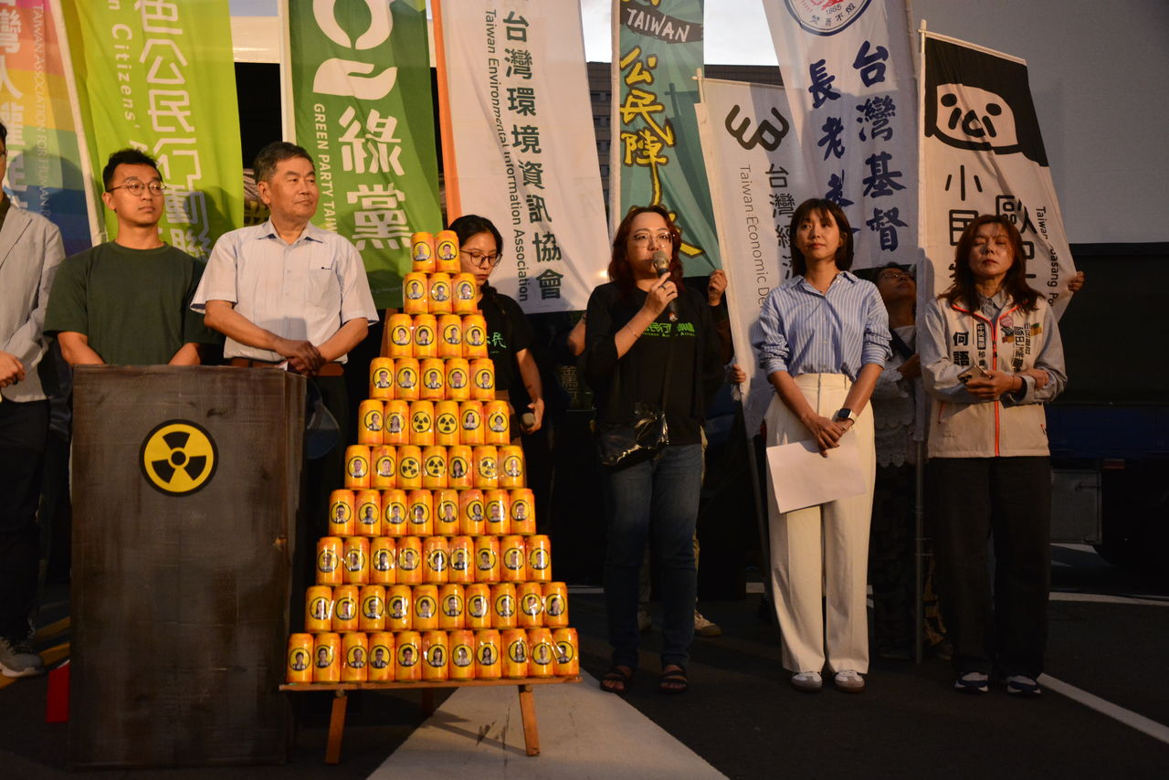 ▲▼「反對核電重啟，拒絕草率修法」晚會。（圖／綠色公民行動聯盟）