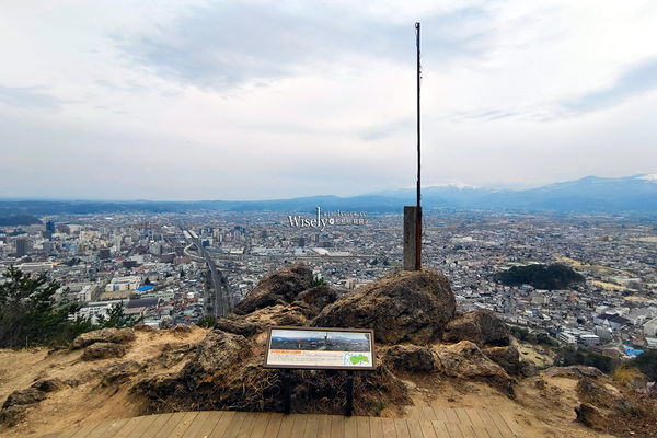 ▲▼信夫山 烏崎展望台 烏ヶ崎展望デッキ。（圖／部落客WISELY’s 拍拍照寫寫字授權提供）