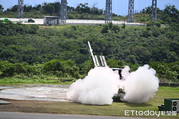 ▲▼國防部「陸射型劍二防空飛彈」操演。（圖／記者陳煥丞攝）