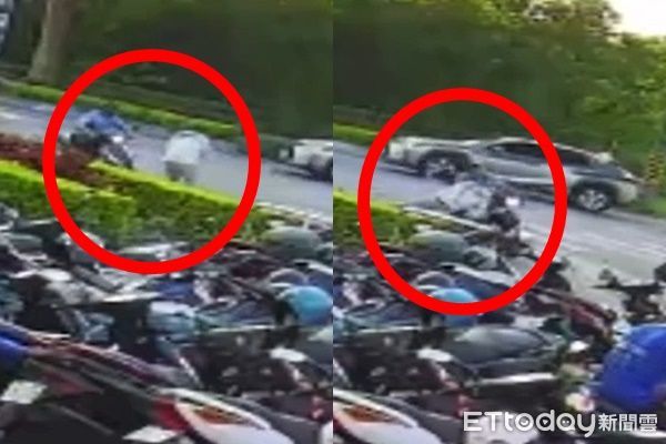 ▲▼金門金寧鄉伯玉路二段家樂福前發生嚴重車禍。（圖／記者林名揚翻攝)