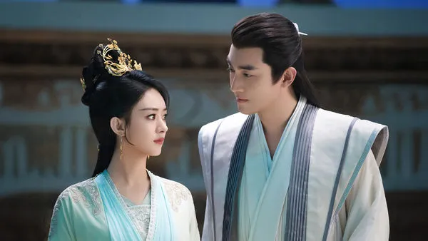 ▲趙麗穎、林更新時隔7年再度合作《與鳳行》。（圖／中天娛樂台提供）