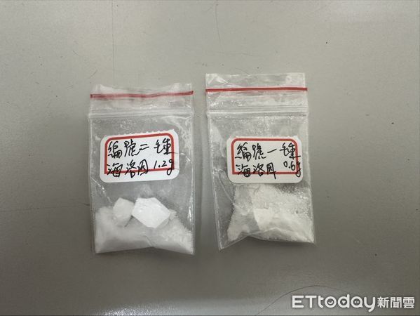 ▲黃男狂逃1公里仍遭警方逮捕，當下嚇得牛仔褲滑落露出紅色內褲。（圖／記者陸運陞翻攝）