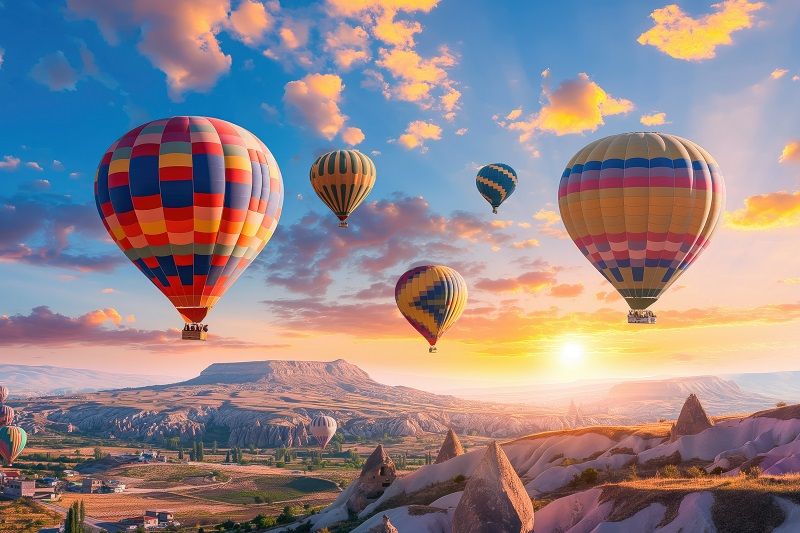 送熱氣球體驗！土耳其、埃及文明古國深度探索（圖／shutterstock）