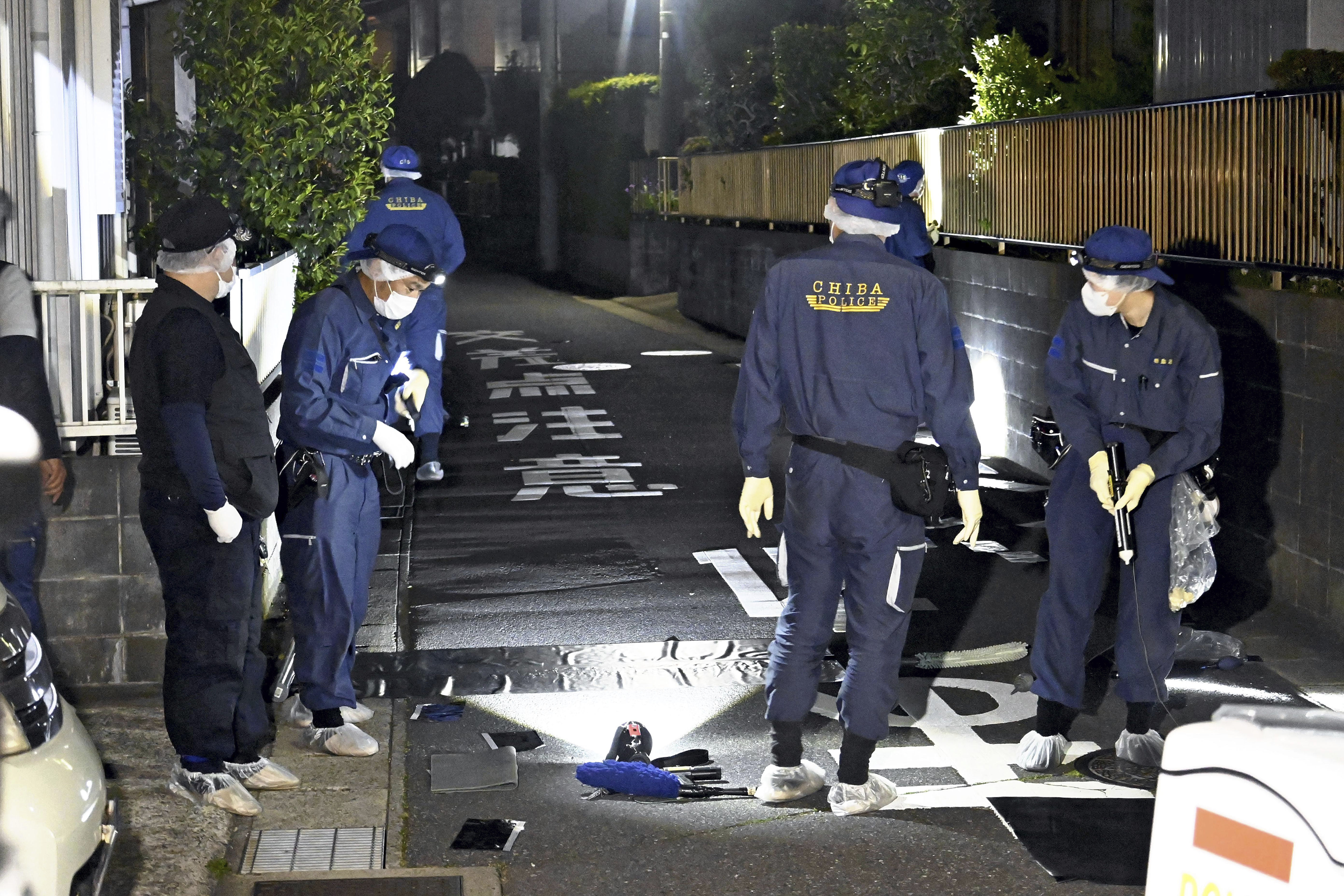 ▲▼日本千葉縣千葉市11日傍晚發生隨機殺人案，84歲老婦遭少年持刀砍死。（圖／達志影像／美聯社）