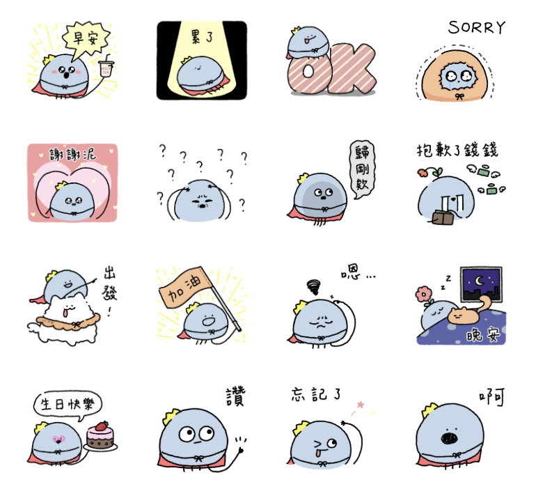 ▲LINE免費貼圖來了。（圖／翻攝自LINE）