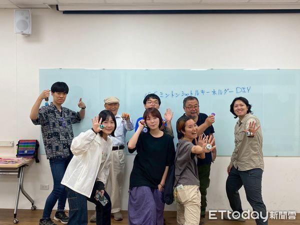 ▲日本京都大學生參訪永續方舟館。（圖／記者楊漢聲翻攝）