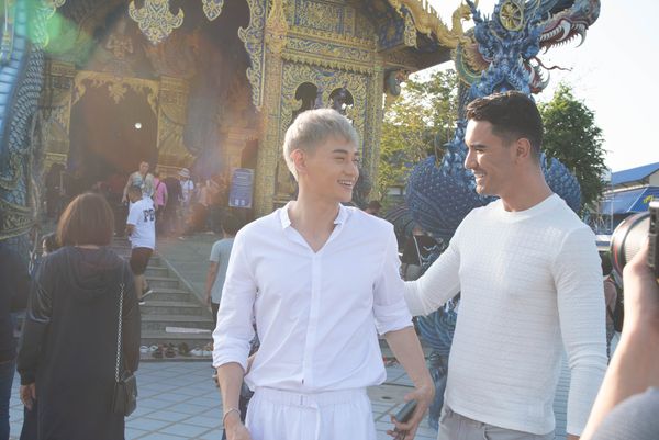 ▲雲翔新作《誰在看著我們》，賀飛（左）與Daniel飾演一對。（圖／攝露士提供）