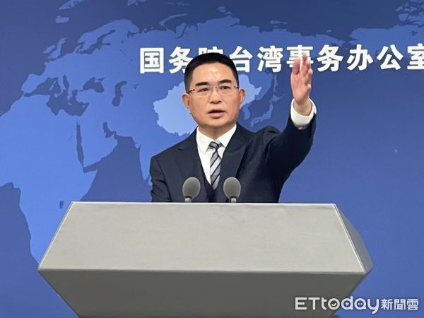 ▲▼ 大陸國台辦發言人陳斌華（2025.5.14）            。（圖／記者任以芳攝）