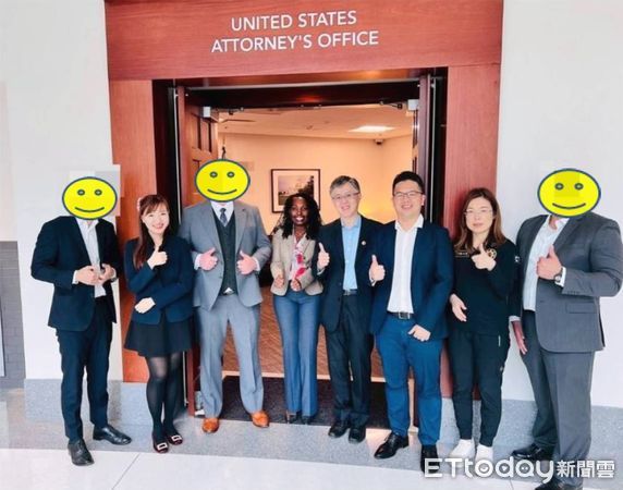 ▲▼台美首例！台中檢察官飛美國訊問　聯手偵破億元「殺豬盤」騙局。（圖／台中地檢署提供）