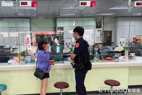 ▲▼警方與歹徒周旋，並要求與對方視訊電話及向另一女兒求證，戳破詐騙集團伎倆，終讓江婦放棄匯款。（圖／大溪警分局提供）