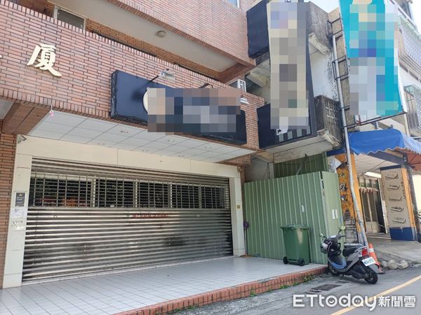▲李姓政二代疑似賭博金錢糾紛，涉嫌糾眾強押2名被害人，檢方偵訊後依妨害自由將4名被告聲請羈押。圖為案發的飲料店外觀，目前拉下鐵門。（圖／記者楊永盛攝）