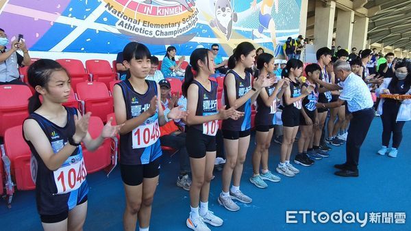 ▲▼ 114年全國小學田徑錦標賽今（14）日首度跨越台灣海峽，在金門縣隆重登場            。（圖／記者林名揚翻攝）
