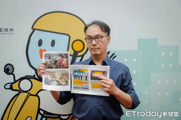 ▲▼民眾黨新竹市議員李國璋控民進黨「雙標」，駁停職中的高虹安印文宣發圖卡是濫用行政資源。（圖／李國璋提供）