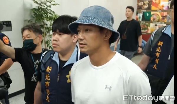 ▲威廉抵達松山機場。（圖／記者黃彥傑翻攝，下同）