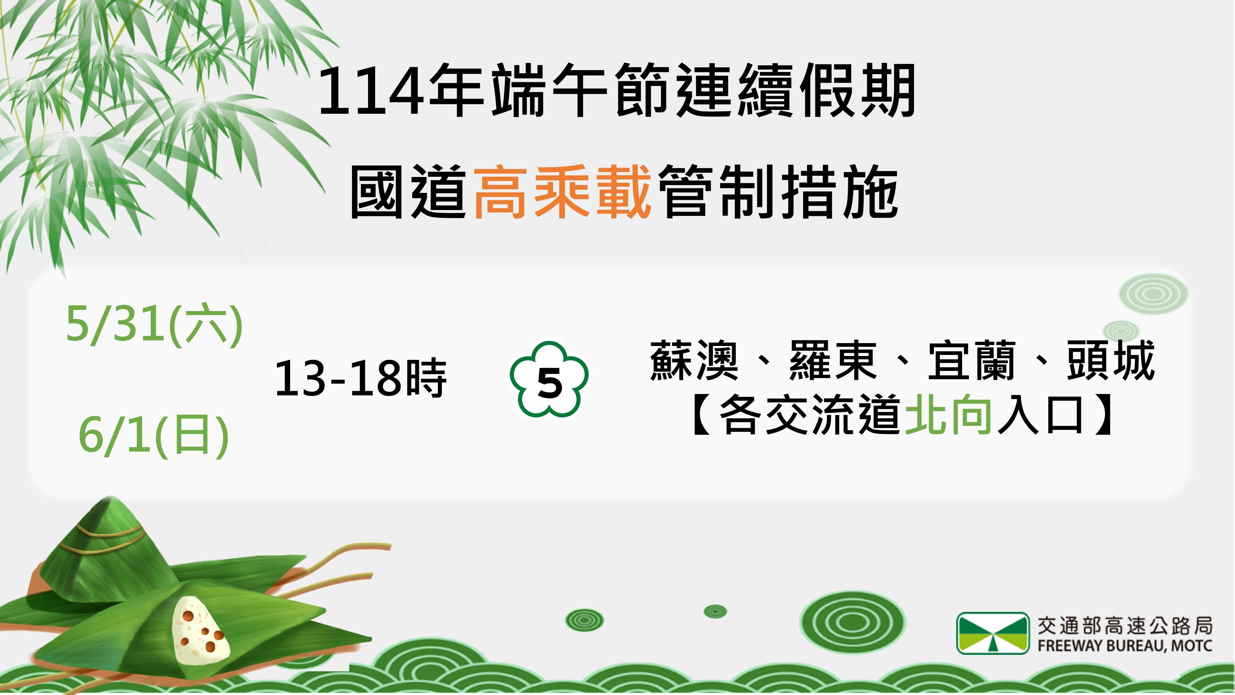 ▲▼端午連假國道疏運措施。（圖／高公局提供）