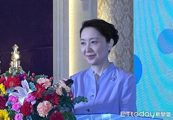 ▲▼ 桂林、抗戰、大陸國台辦副主任吳璽（紫衣）       。（圖／記者任以芳攝）