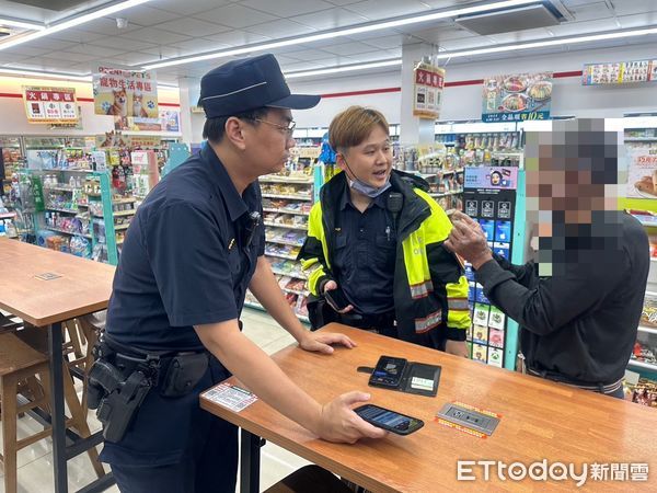 ▲里港警方成功勸阻陳男被騙            。（圖／記者陳崑福翻攝）