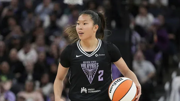 ▲WNBA台裔女籃好手陳紫柔（Kaitlyn Chen）遭到金州女武神釋出。（圖／達志影像／美聯社）