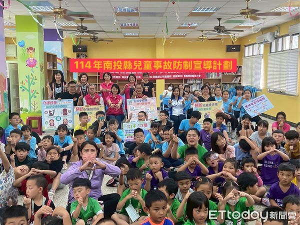 ▲南投縣政府於515兒童安全日前夕赴偏鄉校園辦理故事劇場。（圖／南投縣政府提供）