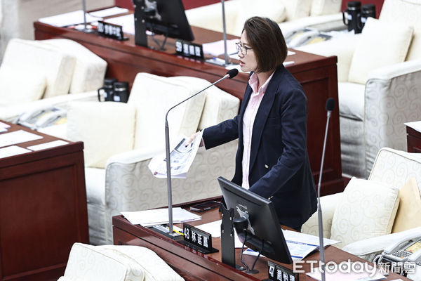 ▲台北市議員林延鳳。（圖／記者林敬旻攝）