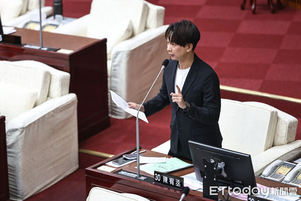 ▲台北市議員陳宥丞。（圖／記者林敬旻攝）
