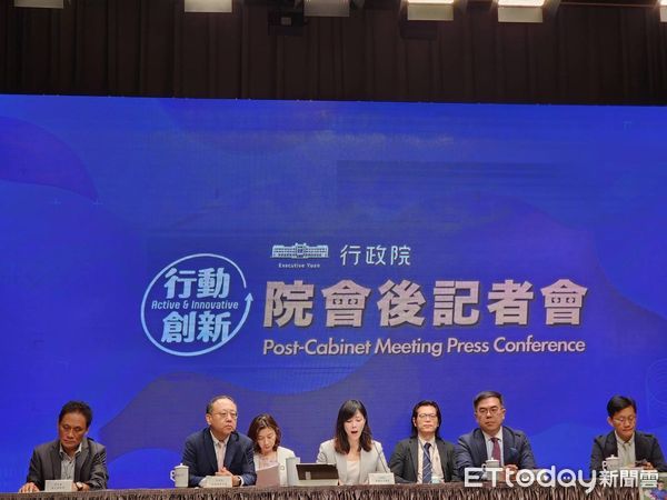 ▲▼行政院會後記者會。（圖／記者陳家祥攝）