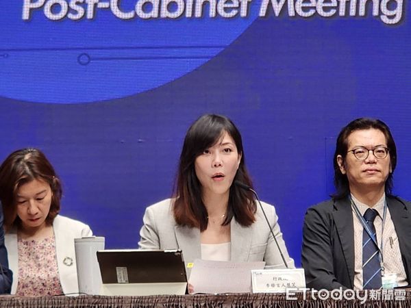 ▲▼發言人李慧芝出席行政院記者會。（圖／記者陳家祥攝）