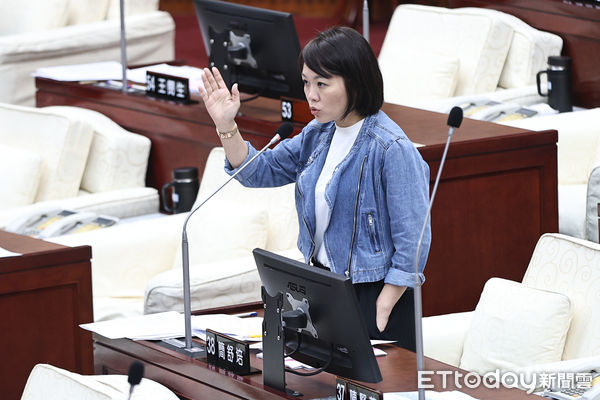 ▲台北市議員簡舒培。（圖／記者林敬旻攝）