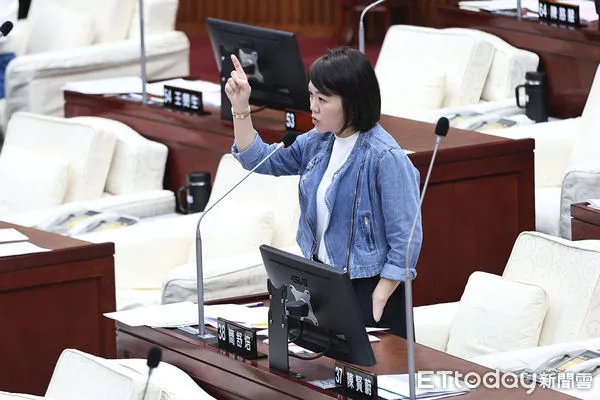 ▲台北市議員簡舒培。（圖／記者林敬旻攝）