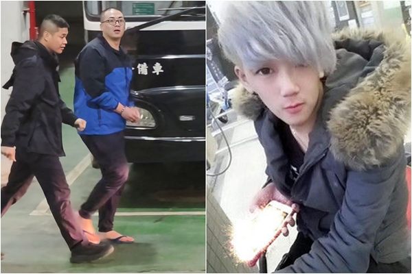 ▲▼虐貓慣犯趙育慶覓保無著，假花美男。（合成圖／記者黃哲民攝、翻攝臉書）