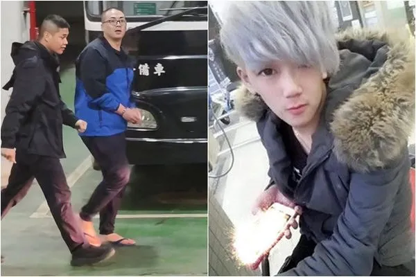 ▲▼虐貓慣犯趙育慶覓保無著，假花美男。（合成圖／記者黃哲民攝、翻攝臉書）