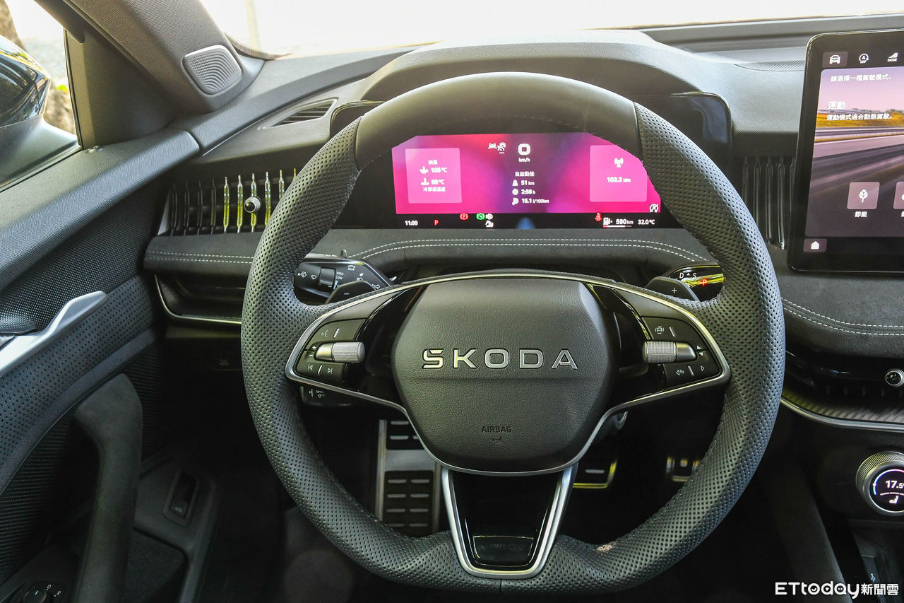 ▲新一代Skoda Superb年輕又變帥！內在舒適大空間，安全更是有感升級。（圖／記者徐煜展攝）