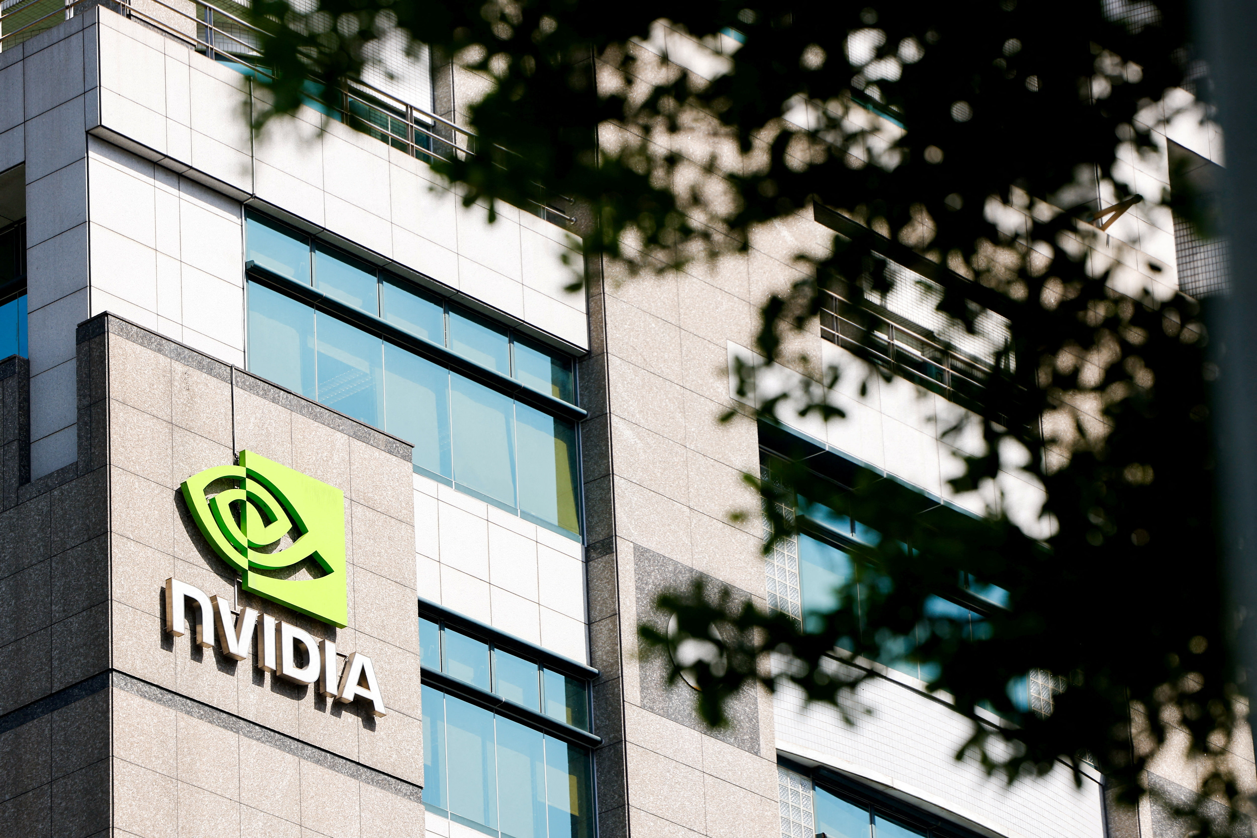 ▲▼NVIDIA輝達台灣分公司位在北市內湖。（圖／路透）