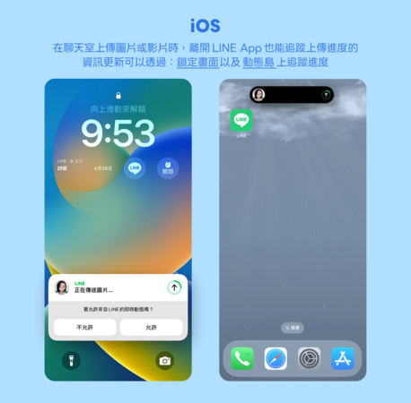 ▲▼LINE推即時動態與網頁縮小功能。（圖／LINE）