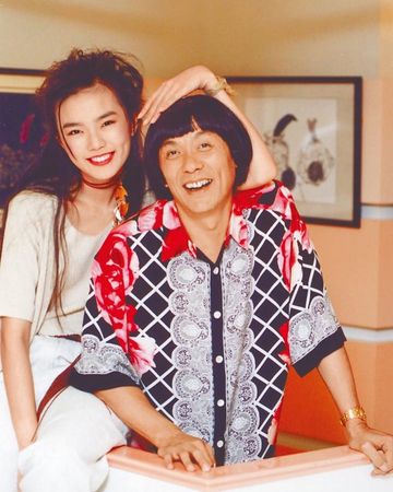 ▲謝金燕與父親豬哥亮合照。（圖／翻攝自Instagram／jeanniehsieh___bbb）