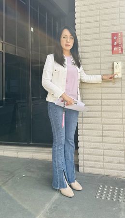 ▲▼民進黨立委陳瑩赴士林地檢署提告「罷免案死亡連署」。（圖／陳瑩國會辦公室提供）