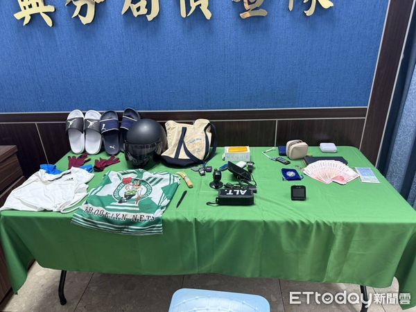 ▲曾姓男子犯下多起竊盜案件、並遮掩機車車牌企圖躲避追緝，最後仍遭警方逮捕。（圖／記者高堂堯翻攝）