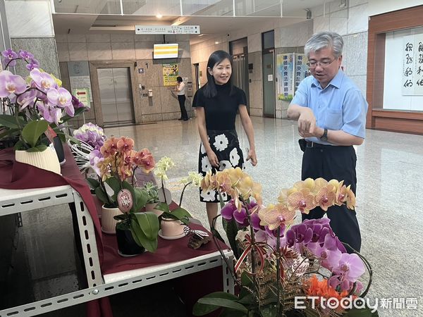 ▲▼  嘉義地檢署與行政執行分署蘭花聯展司法與行政機關擴散為民服務效益  。（圖／執行署嘉義分署提供）