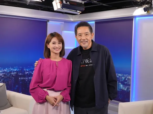 ▲▼秦漢(右)接受台視《台灣名人堂》訪問。（圖／台視提供）