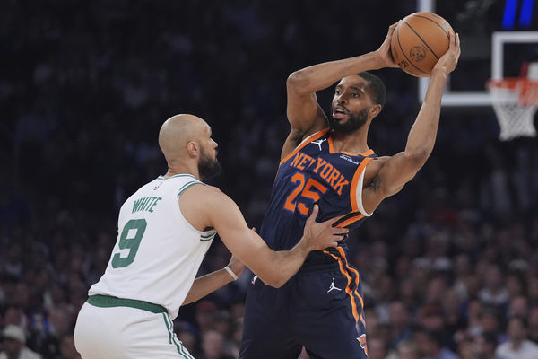 ▲▼尼克阿努諾比、唐斯、布里吉斯；塞爾提克懷特、哈勒戴、普理查德。（圖／達志影像／美聯社）