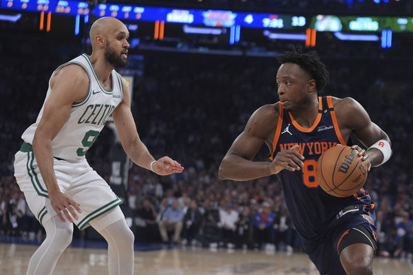 ▲▼尼克阿努諾比、唐斯、布里吉斯；塞爾提克懷特、哈勒戴、普理查德。（圖／達志影像／美聯社）