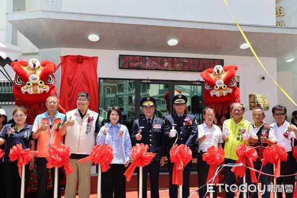 ▲恆春分局車城分駐所暨恆春戶政事務所車城辦事室新建辦公廳舍落成啟用             。（圖／記者陳崑福翻攝）