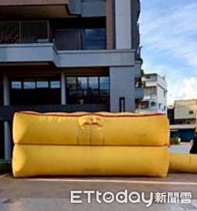 ▲離婚夫妻爆口角，男子行刺前妻後情緒不穩鬧跳樓。（圖／記者許宥孺翻攝）